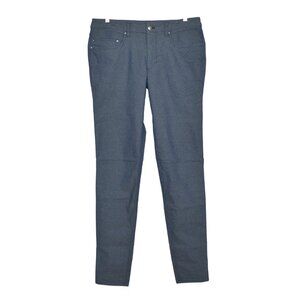 lululemon Mens ABC Pant Skinny *Tech Canvas 34" Size 31 in Heathered Deep Navy